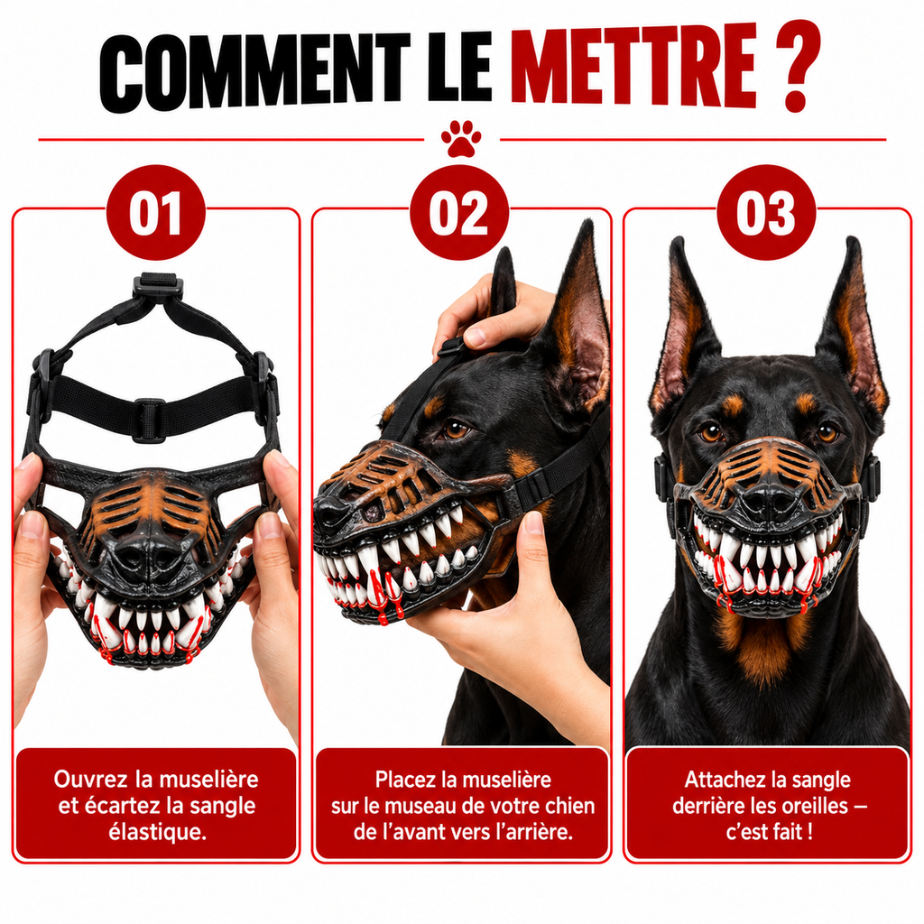 Muselière pour chien