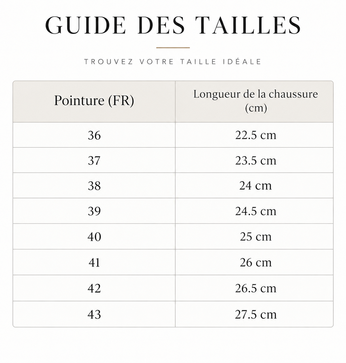 Chaussures